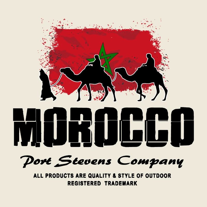 Morocco - Camel & Flag