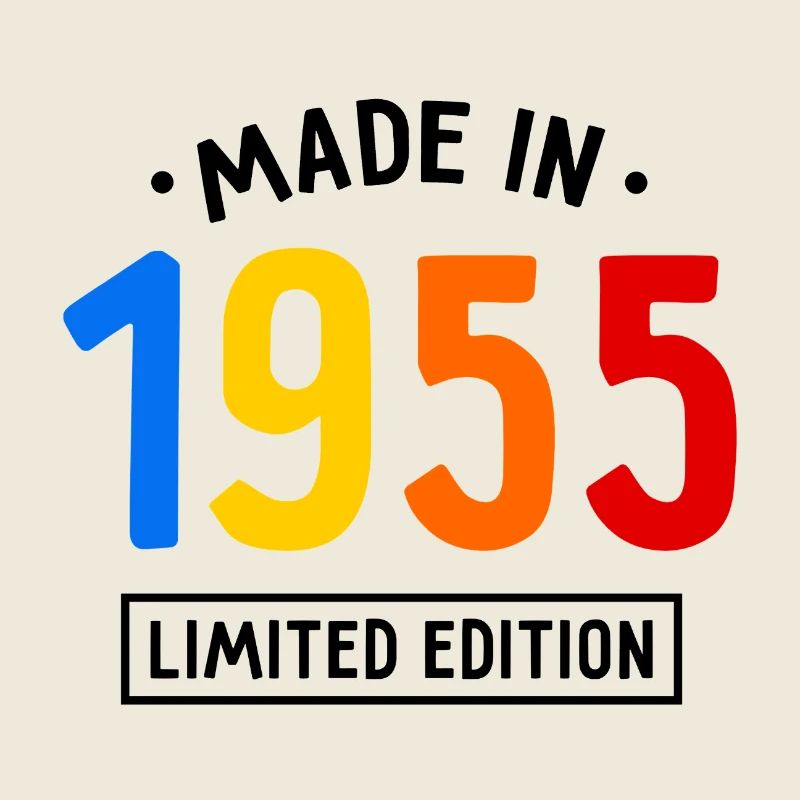Fabriqué en 1955 - Edition limitée - Année de naissance