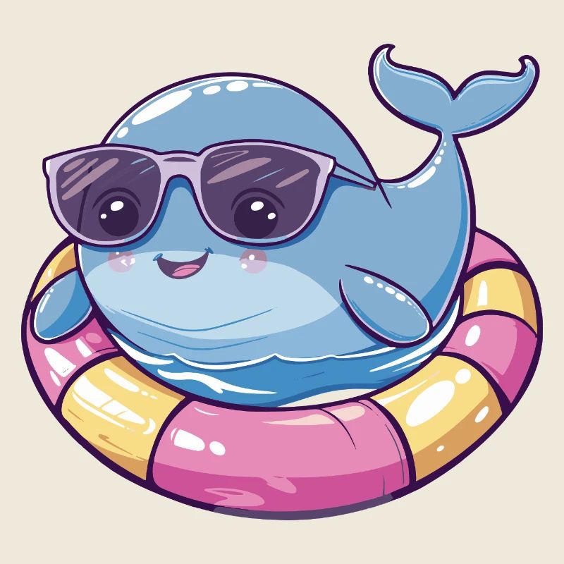 Whale Comic Cool
