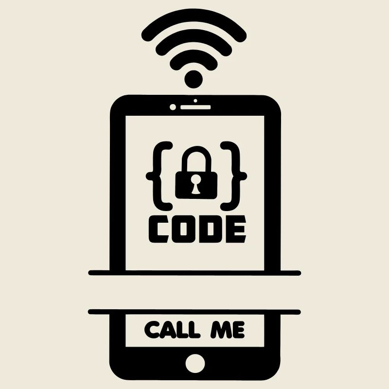 Rufen Sie mich an Telefon für Programmierer