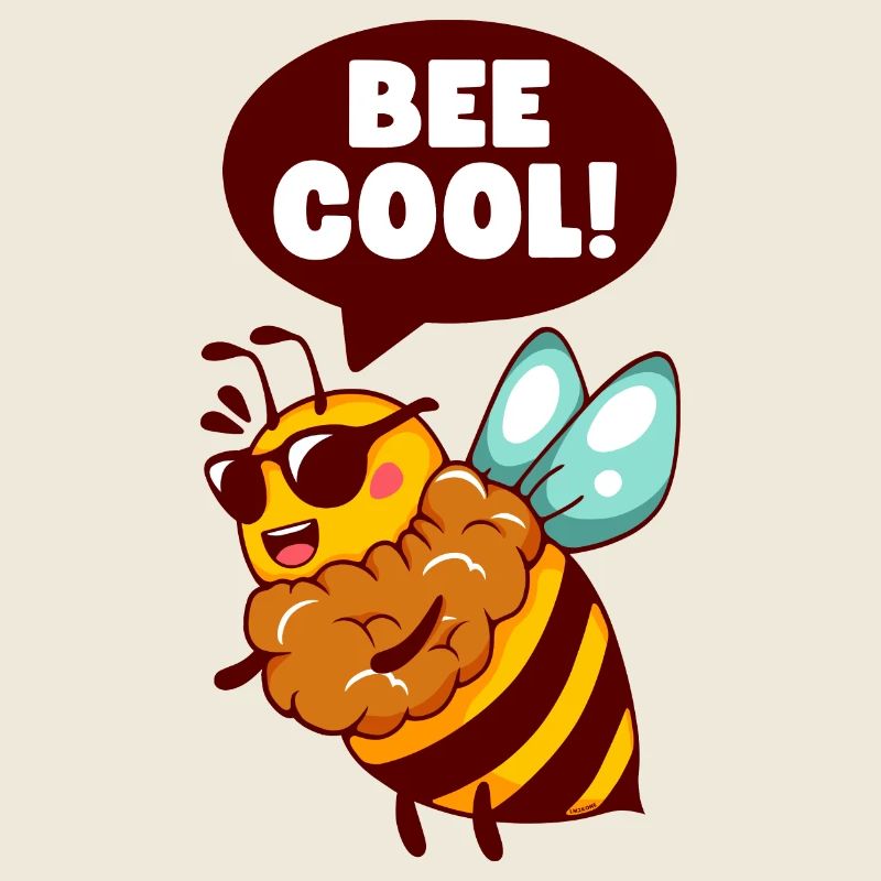 Bee cool - Abeille funny
