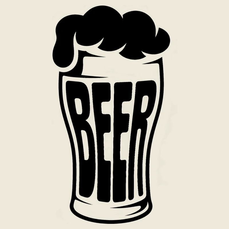 Beer - Funny Beer Logo Tshirt