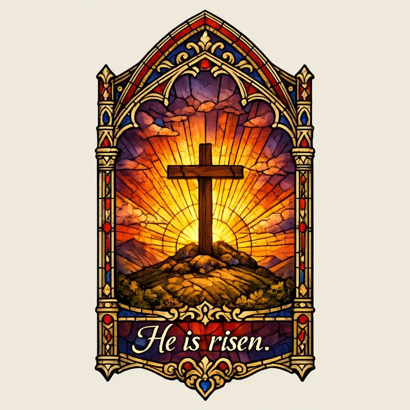 Resurrection He is Risen Easter Jesus