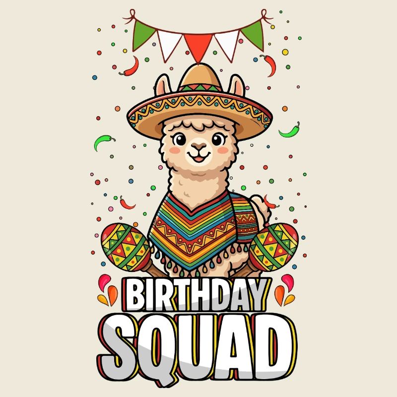 Équipe d’anniversaire Cinco de Mayo Drapeau mexicain