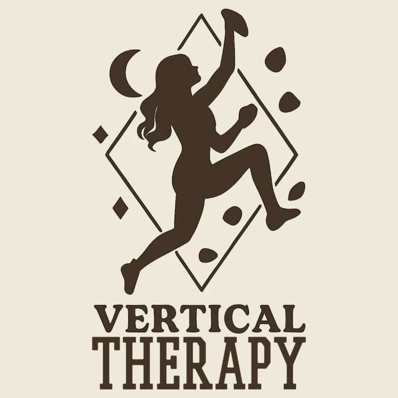 Vertical Therapy: Bouldern & Klettern Boho Design
