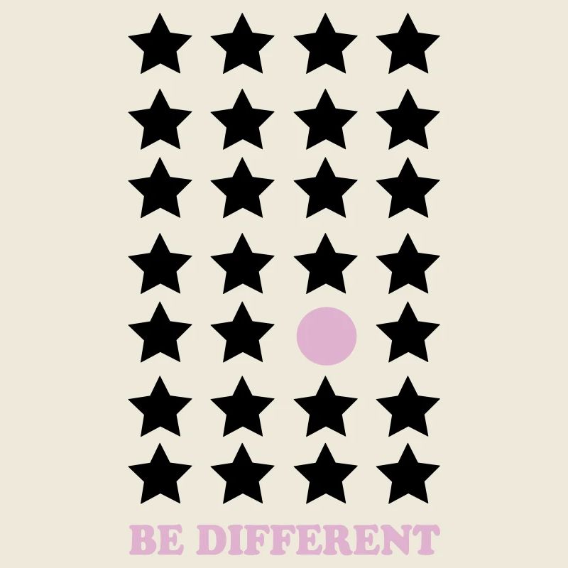 Sei Anders – Pastellpunkt Be Different