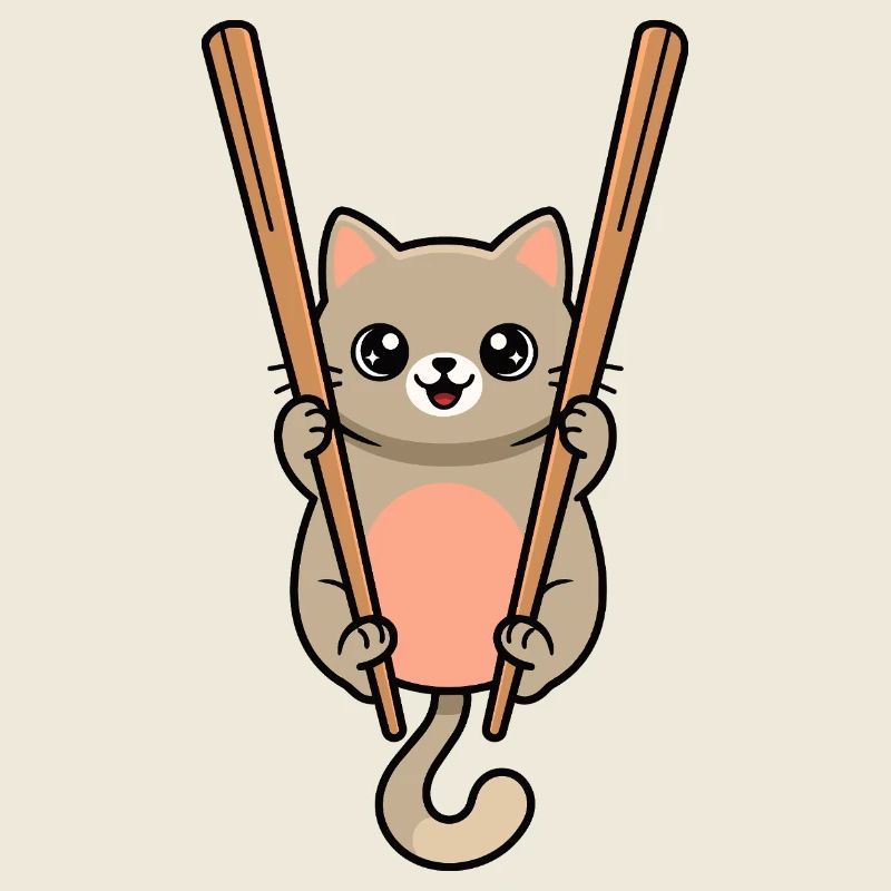 cat noodle sticks