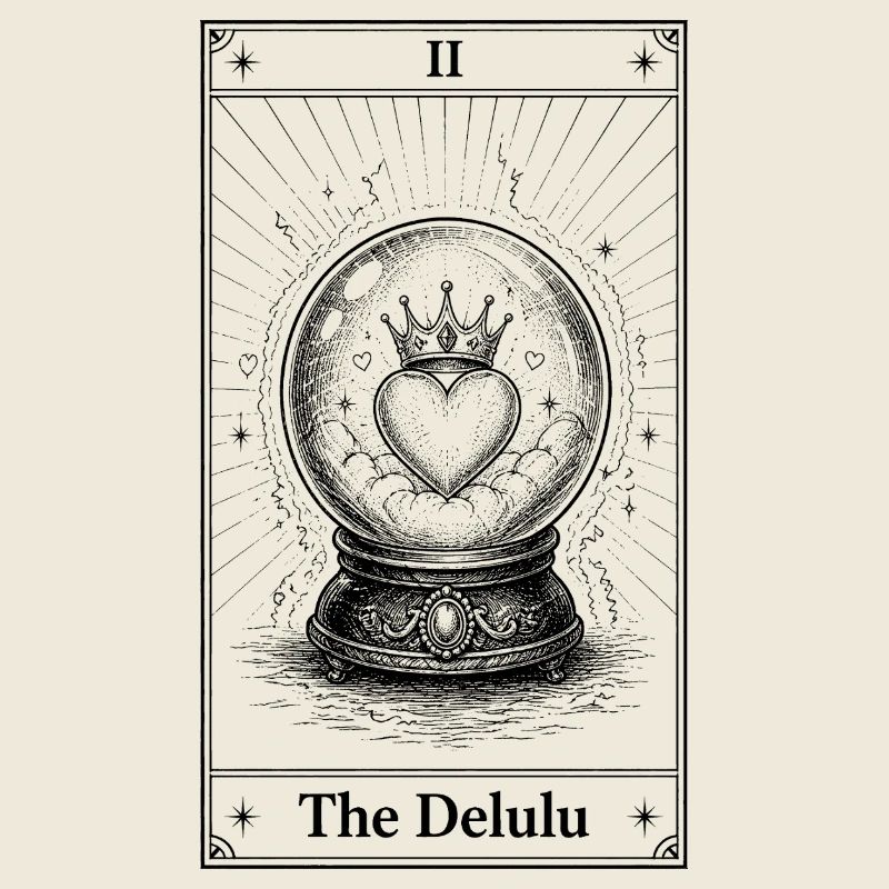 La Perte de la Réalité | Tarot Delulu Meme