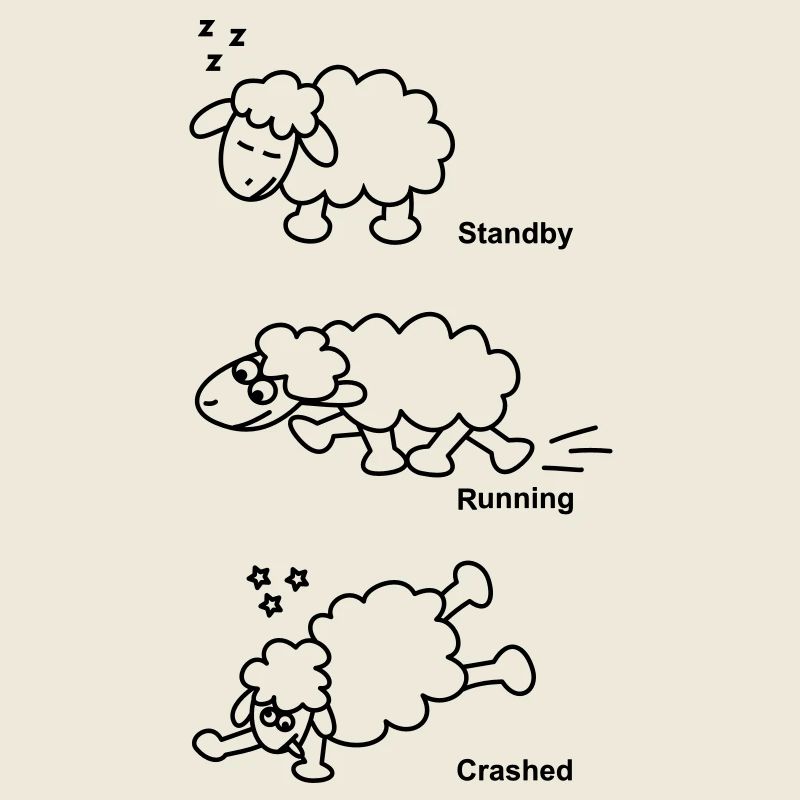 Schaf Standby Running Crashed