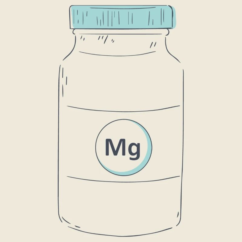 Complément alimentaire protéine de magnésium