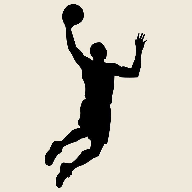 Silhouette du basket-ball