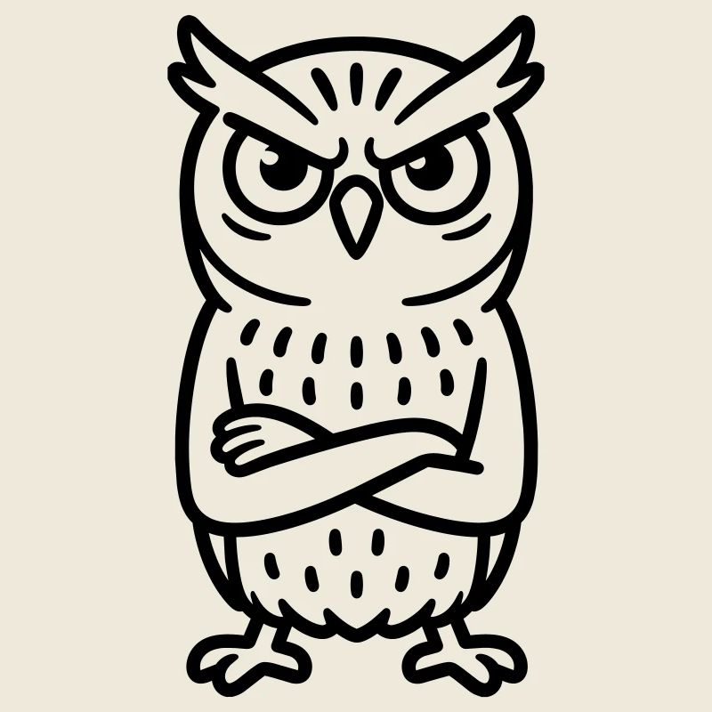 Bande dessinée Angry Owl