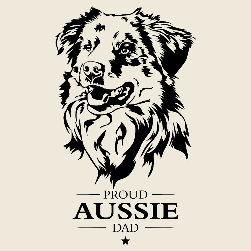 Aussie Dad Dogs Australian Shepherd Dog Wilsigns