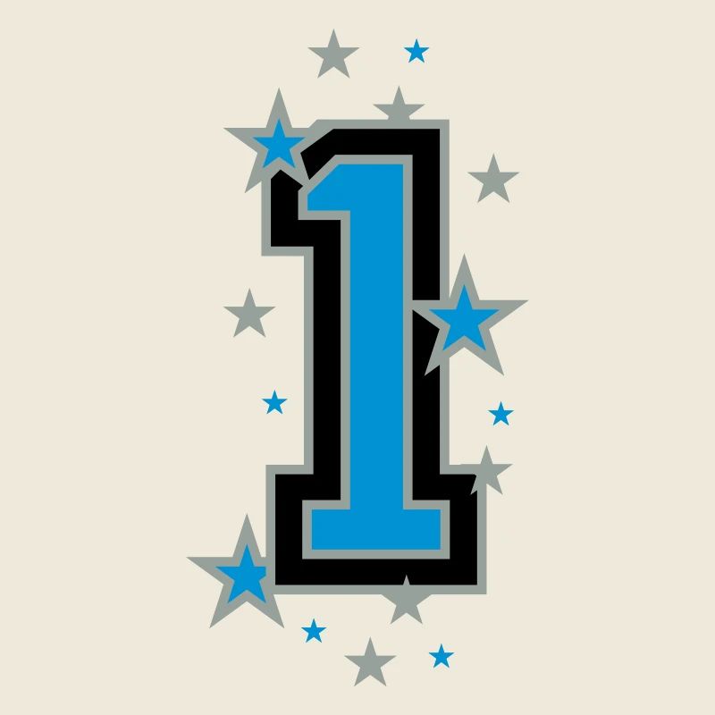 The number 1