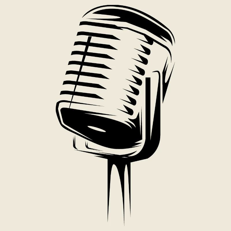 mikrofon illustration Symbol Geschenk microphon