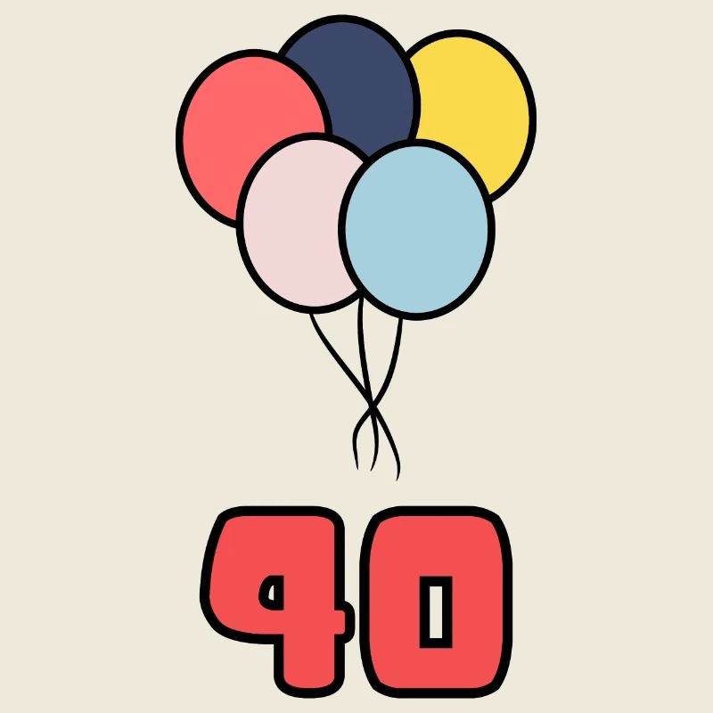 40. 40 ANS. 40e ANNIVERSAIRE. ANNIVERSAIRE 40 ANS.