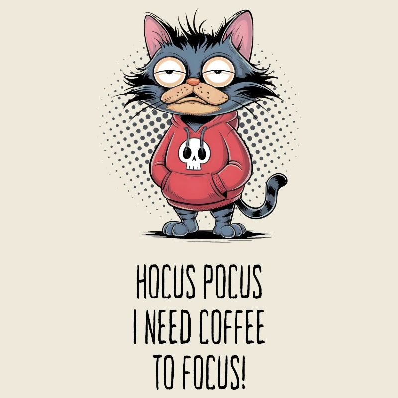 Hocus Pocus j’ai besoin de café pour me concentrer