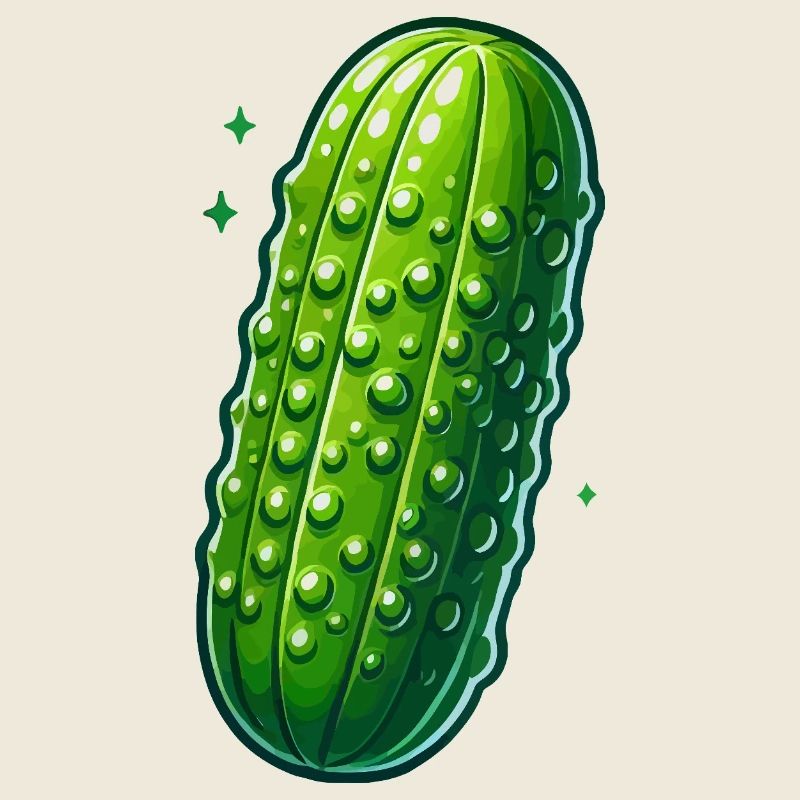 Illuminated pickle