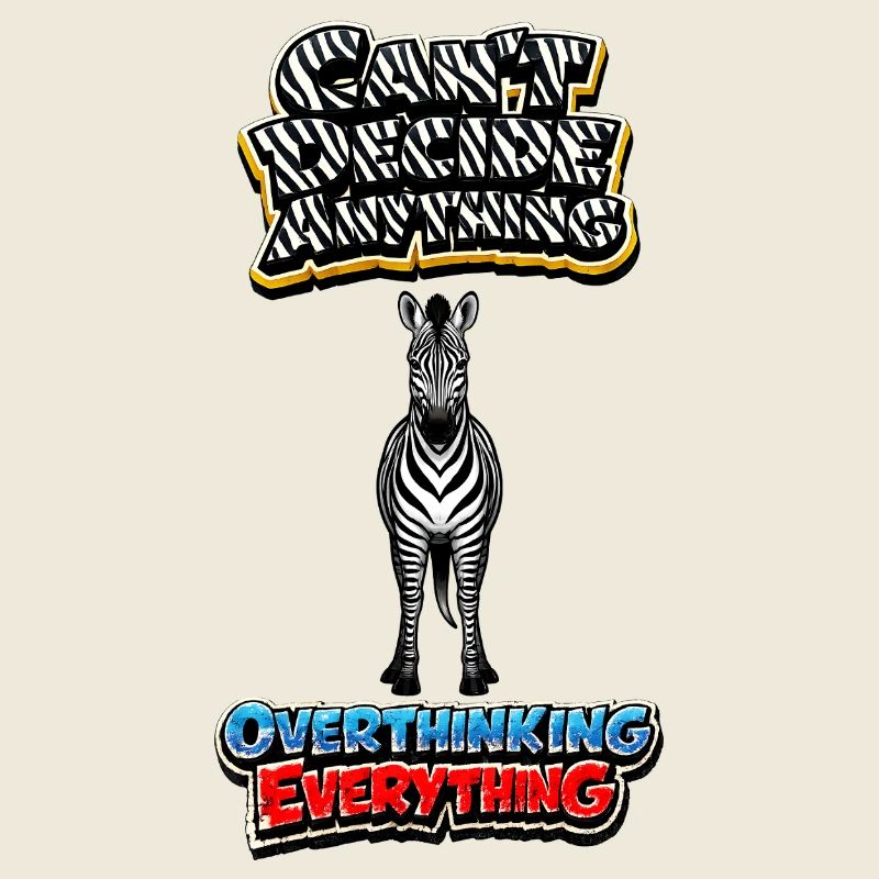 Zebra Overthinking Graphics