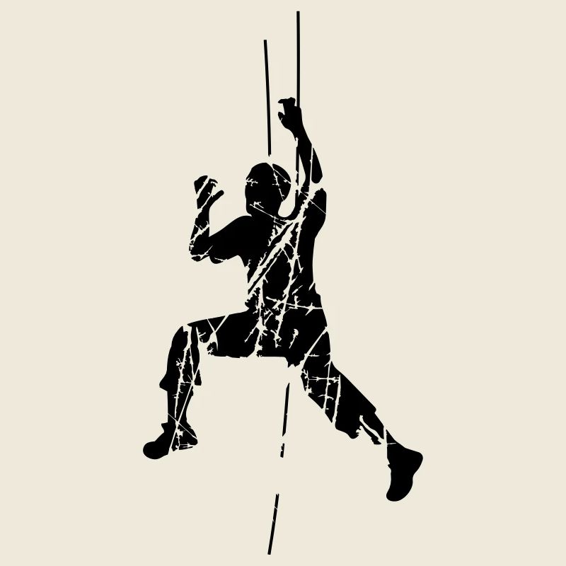 cracks scratch old stamp climber climb over