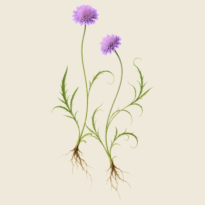 Meadow Flower Nature Illustration