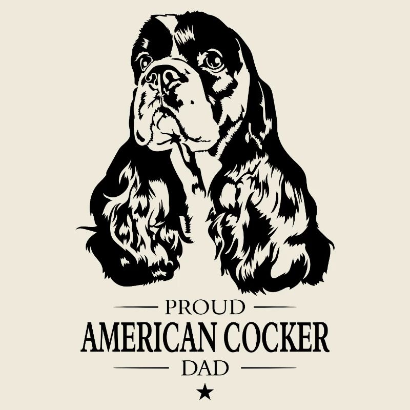 American Cocker Dad Hunde Cocker Spaniel Wilsigns