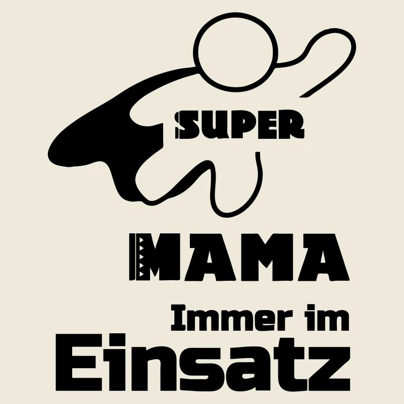 Super Mama Mutter Muttertag Familie Geschenk