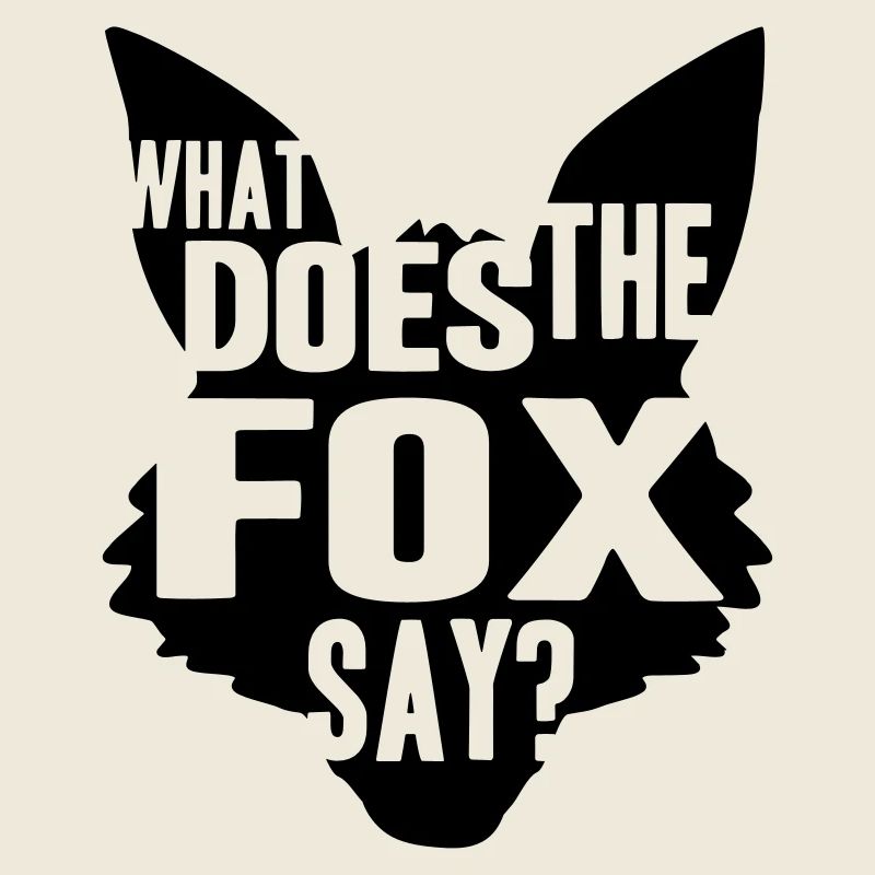 What Does The Fox Say Logo Design
