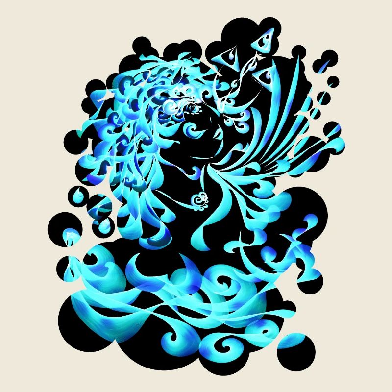 Aquarius Element Wasser cutout