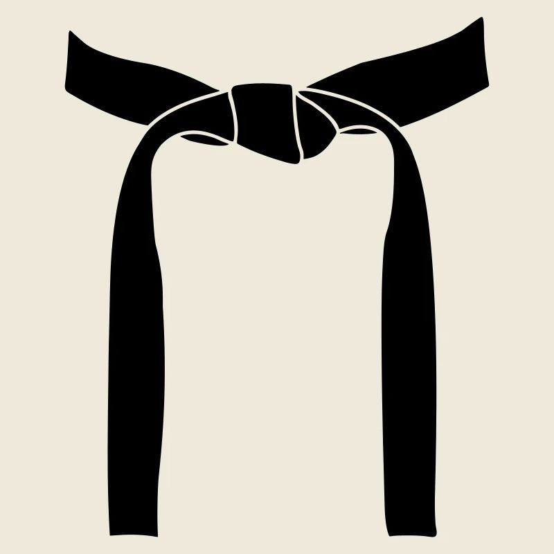 Kampfsportband oder Obi