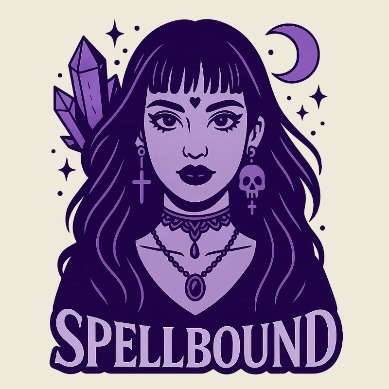 Sorcière Spellbound violette mystique