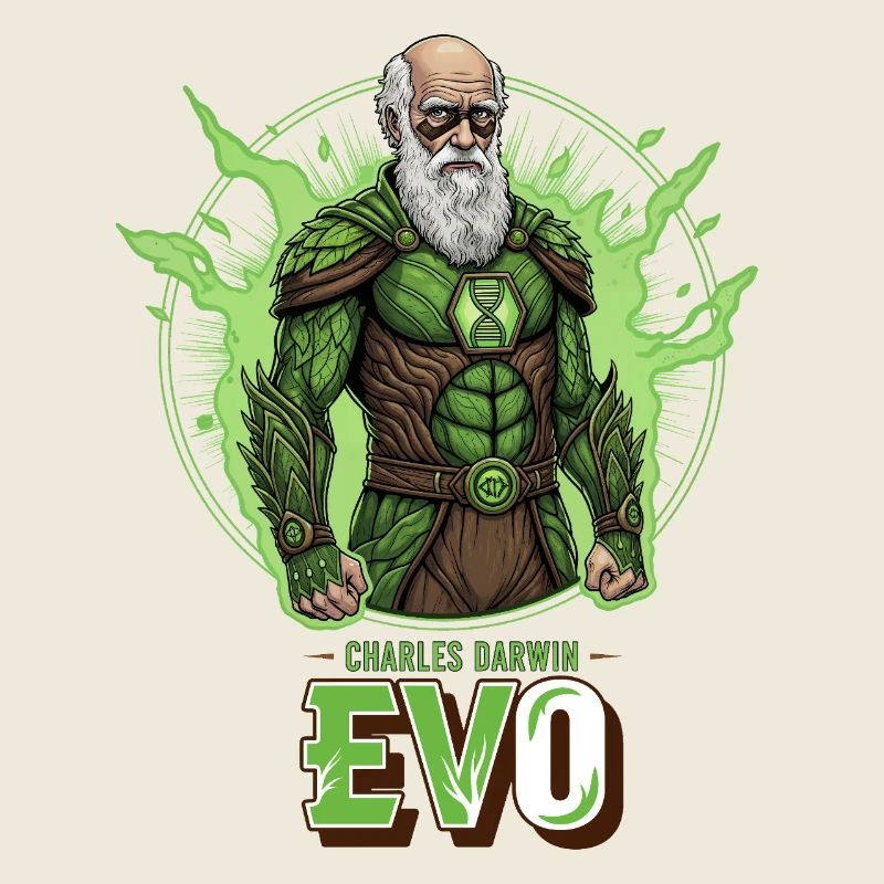 Evo Darwin Grüner Held