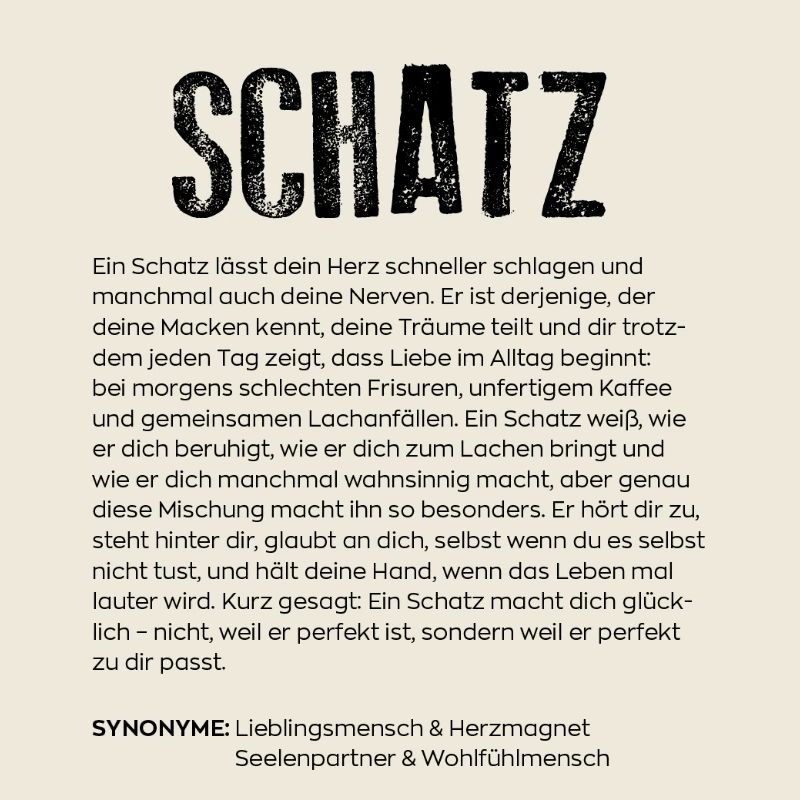 Schatz Definition