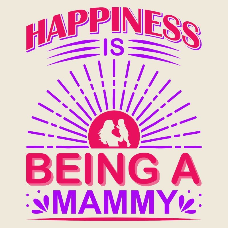 Glück ist, ein Mammy-Muttertagsshirt zu sein