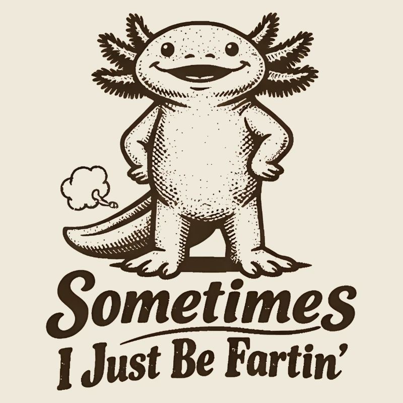 Parfois, je pète simplement.