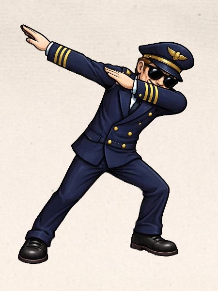 Dabbing Pilot