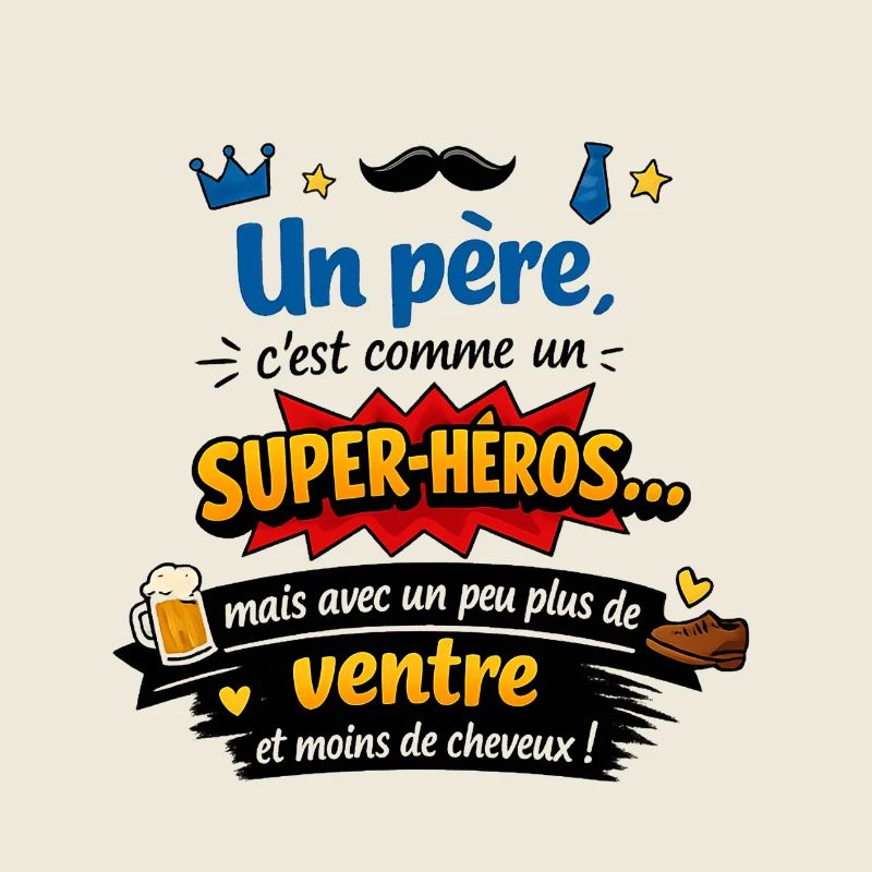 Père Super-Héros du Ventre