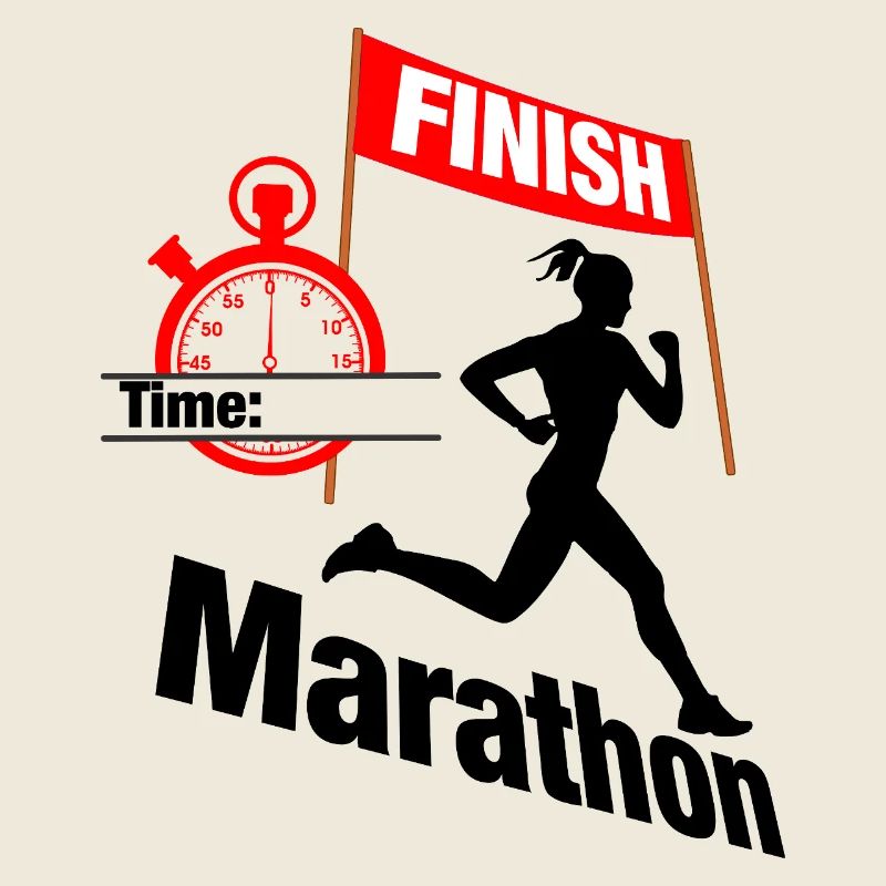 Coureuse marathonienne – Temps de course
