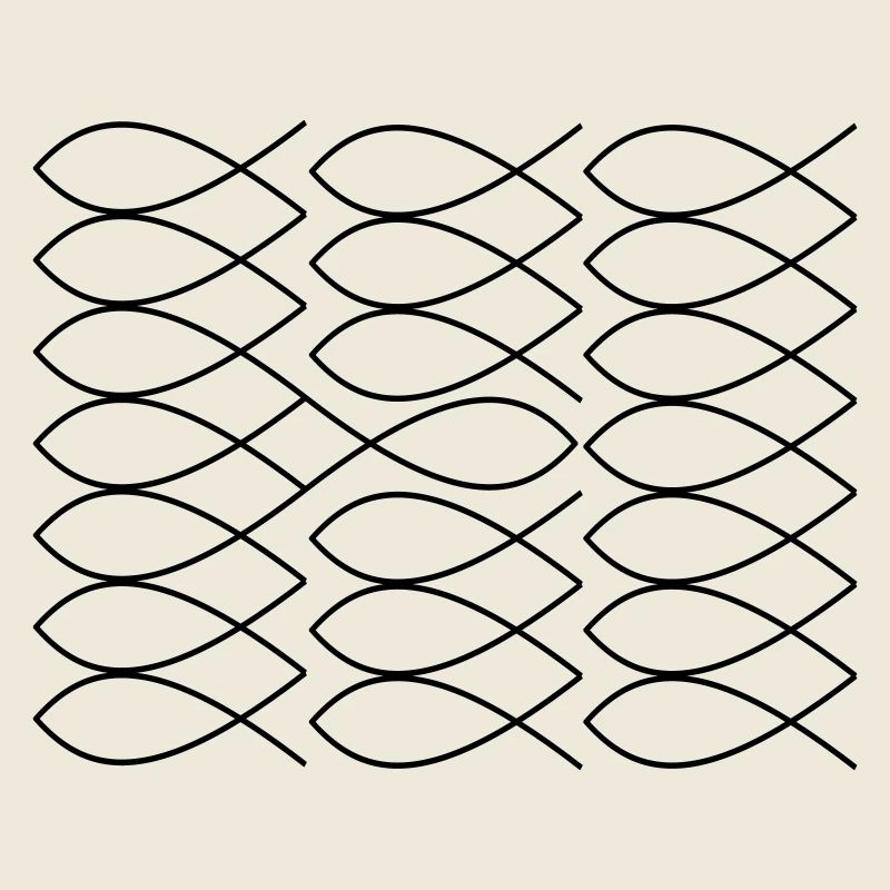 Fish - swim against the current