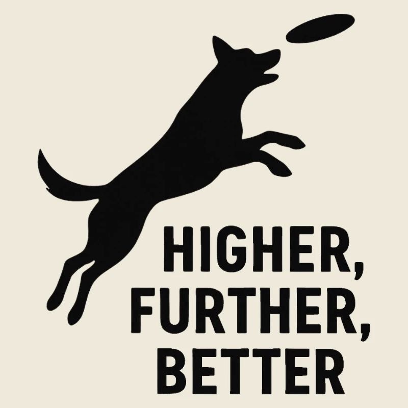 Frisbee saut de chien