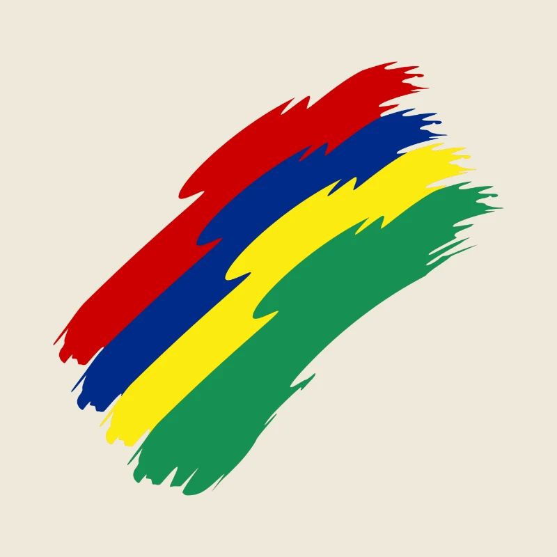 Couleurs du drapeau de l’île Maurice