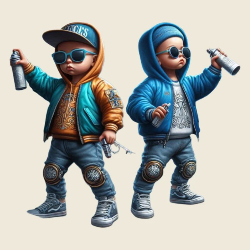 Coole Graffiti-Sprayer