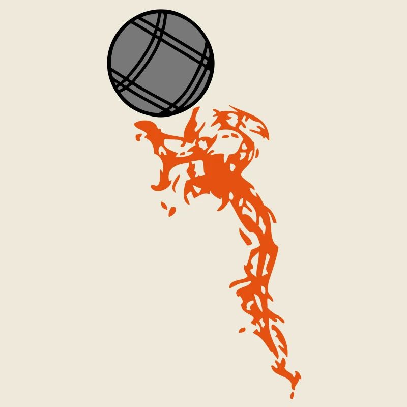 petanque ball flame Fire1
