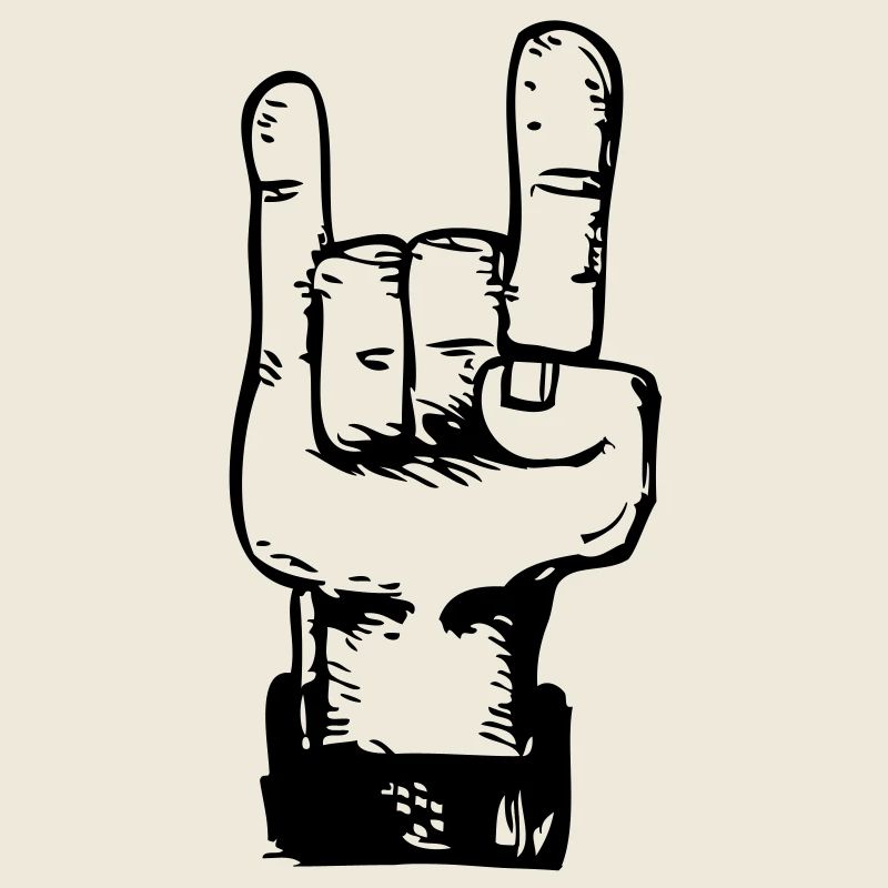 Rock and roll hand eu