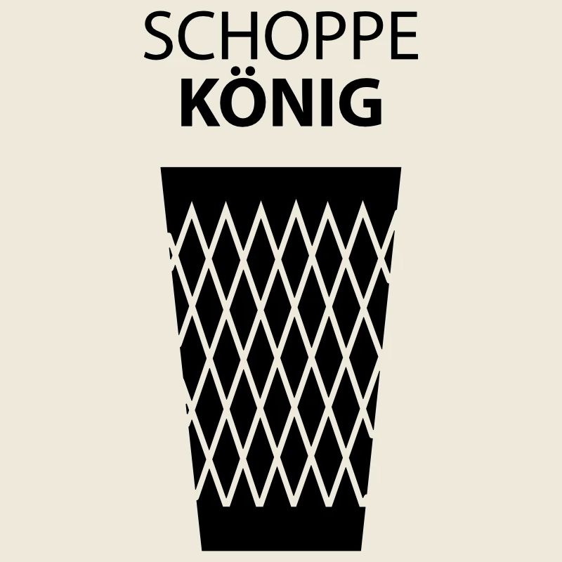 Schoppe König - Geripptes Schoppe Glas