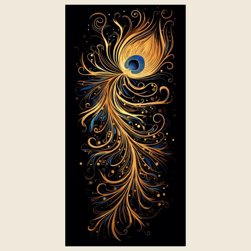 Golden Feather Peacock