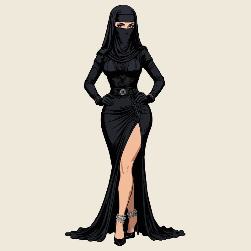 Black Ninja Elegance