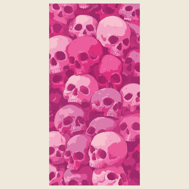 Pink Skull Pattern
