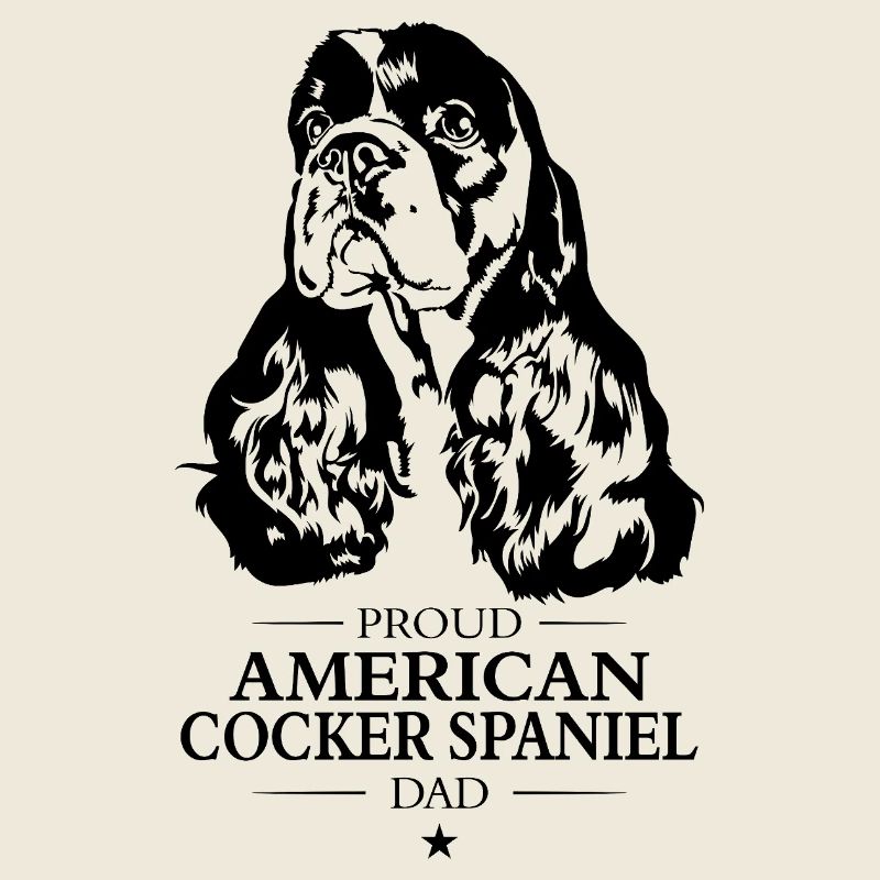 American Cocker Spaniel Dad Hunde Wilsigns