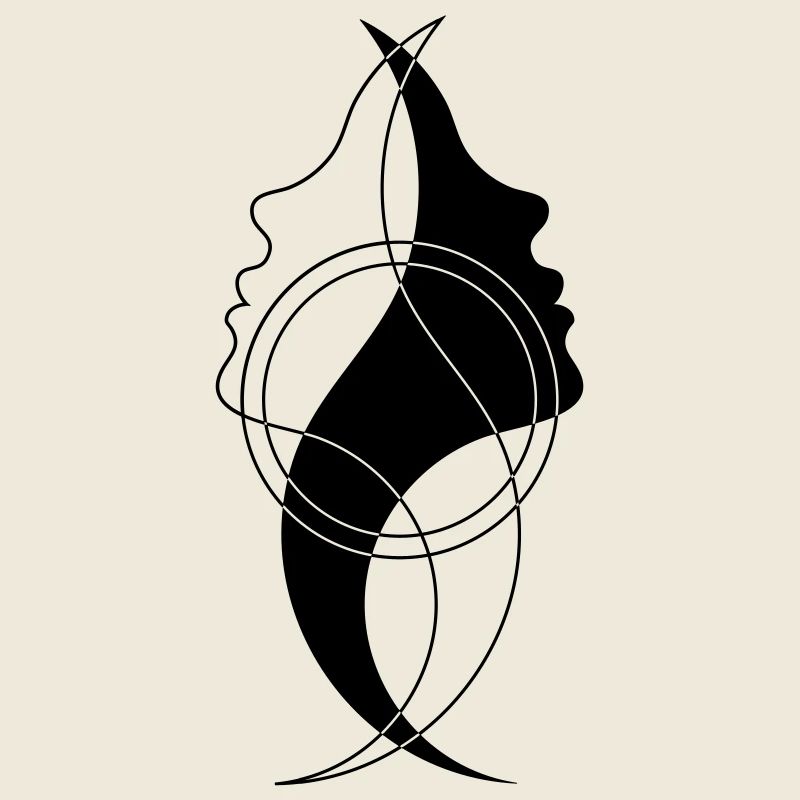 Visage - Visage abstrait